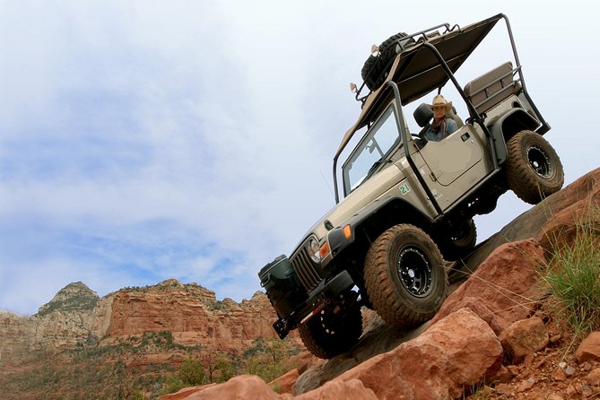 Extreme Sedona Off-Road Canyon Jeep Tour - Your Route, in Real Time: From Jordan Rd to Thunder Mountain