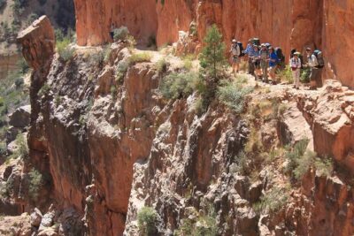 Grand Canyon Hike with Sedona and Flagstaff Hotel Pickup - The Grand Canyon Hike: 1.5 Miles Down, Then Work Back Up