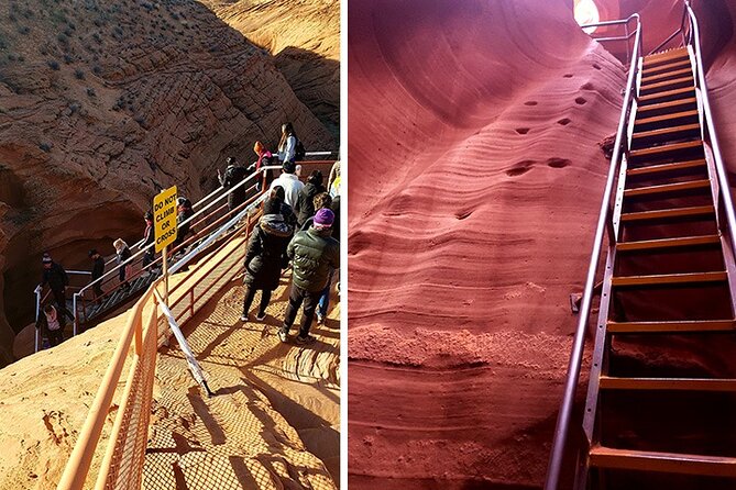 LOWER Antelope Canyon from Sedona & Flagstaff - Lower Antelope Canyon: Where the Light Shows Up (and Where You Must Be Careful)