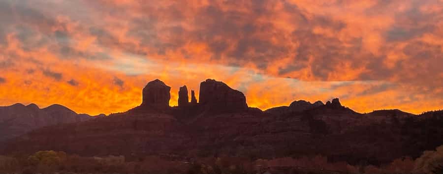 Sedona: E-Bike Sunset Tour to 7 Sacred Pools and Stupa - Thunder Mountain and the sunset payoff: timing that can move