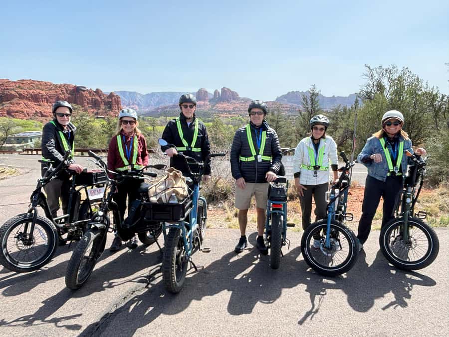 Sedona: E-Bike Sunset Tour to 7 Sacred Pools and Stupa - E-bike comfort, safety gear, and who this tour truly fits