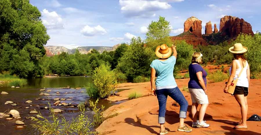 Sedona: Private Mystic Earth Vortex Jeep Tour - Stop one: reaching the upflow vortex and finding the 360-degree viewpoint