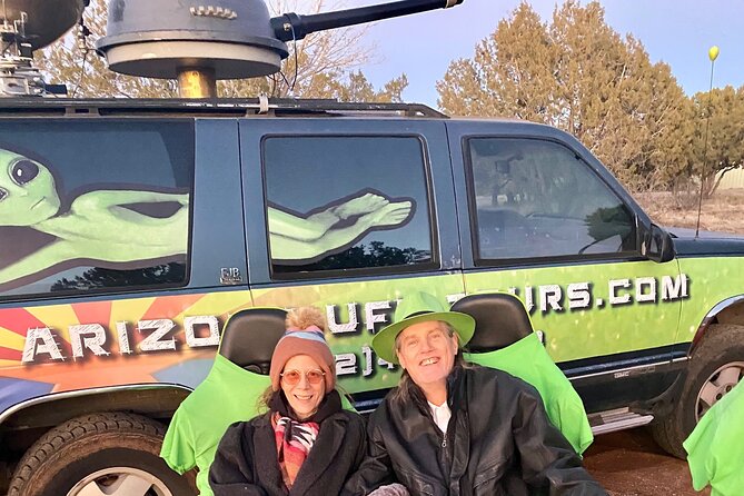 Sedona UFO Tour - Seating and vibe: drum thrones, gaming chairs, and staying comfortable