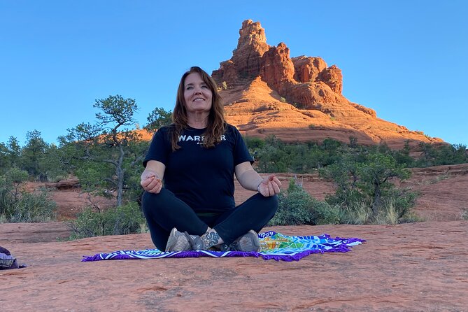 Sunset Reiki, Breathwork and Sound Healing at Bell Rock in Sedona - The Sunset Moment: 360-Degree Views + Reflection Time