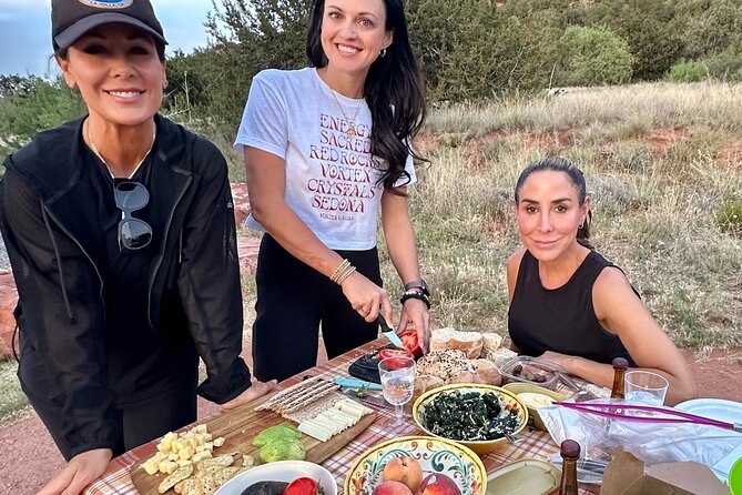 Sunset Sedona Sacred Places -gourmet picnic dinner and stargazing - Sedona Airport Scenic Overlook: big views with simple timing