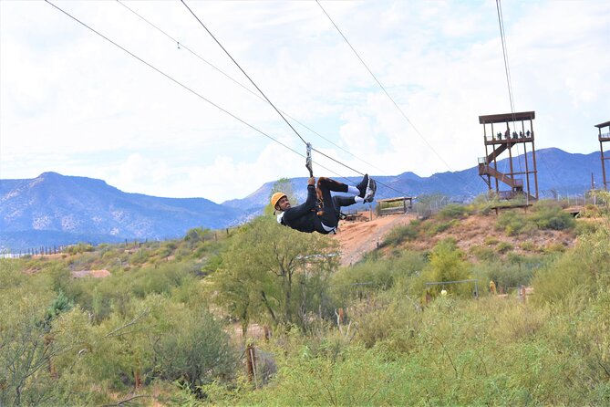 Zip Line Tour at Out of Africa Wildlife Park in Sedona,Camp Verde - What’s Included vs. What Costs Extra